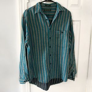 Vintage 90s Levi's Sutter Creek 100% Cotton Button Down Oversized Shirt